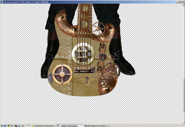 Creation of Amped  Up: Step 6